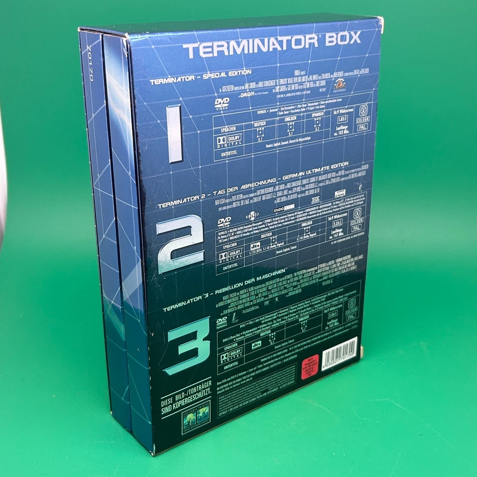 Terminator - Teil 1-3 UNCUT (Special Edition) / 6 Disc Edition / RAR FSK18 - Bild 3 von 4