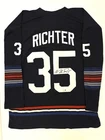 Mike Richter Signed New York Rangers Jersey Beckett BAS Autographed HOF NHL