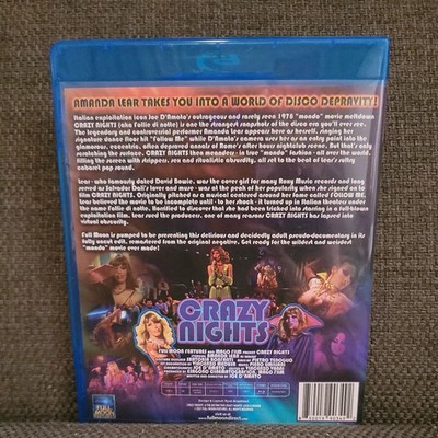 Crazy Nights (Blu-ray, 1978) Joe D'amato Full Moon Features Like