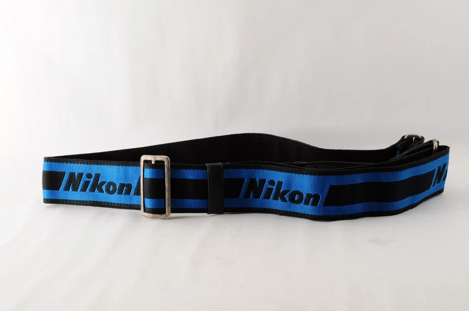 Cámara Nikon hebilla de metal azul Japón Foto 4 de 4