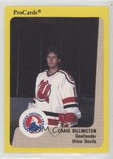 1989-90 Procards AHL Craig Billington #224 0q3