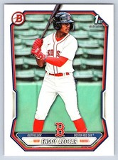 ENDDY AZOCAR  RED SOX RC 1st card  2026 BOWMAN PROSPECTS #BP-23
