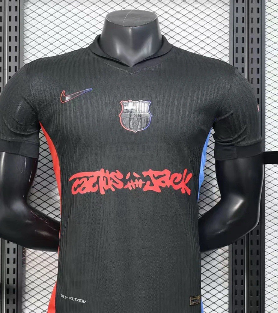 Lamine Yamal Barcelona x Travis Scott Limited Edition Jersey