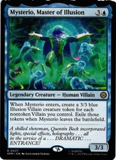 MAGIC MTG MARVEL SPIDER-MAN 0037 R MYSTERIO, MASTER OF ILLUSION NON-FOIL