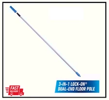 Lock-On 60 In. Aluminum Dual Ended Pole