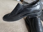 MENS SIZE 15 M DOCKERS BLACK LEATHER LOAFER DRESS SHOES — photo 4