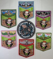 Minecraft Scout Themed OA Flap Patch Complete...