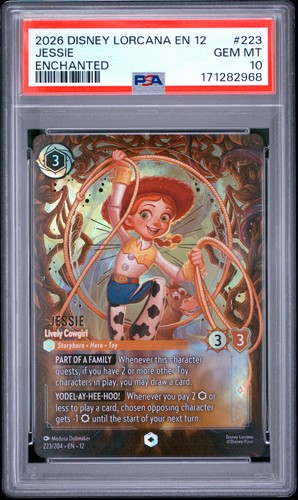 Jessie - Lively Cowgirl graded PSA 10 for sale on eBay
