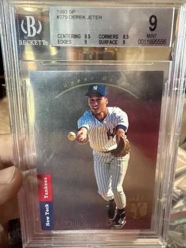1993 Upper Deck SP - Derek Jeter #279 (RC) Centering 9.5, Edges 9, Surface 9