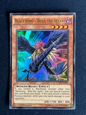 Yugioh! 1x Blackwing - Bora the Spear LC5D-EN111 Ultra Rare 1st Edition M/NM!