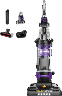 #ad #ad Eureka PowerSpeed NEU202 Lightweight Vacuum with Auto Cord Rewind Purple $194.99