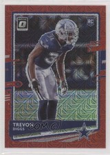 2020 Panini Donruss Optic Rookies Red Mojo Prizm Trevon Diggs #110 1rh5