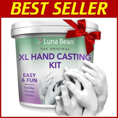 XL Family Hand Casting Kit - Mold Up to 6 Hands//