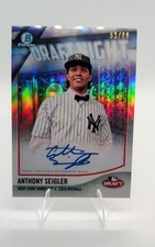 2018 Bowman Draft, Draft Night Autographs Anthony Seigler #DNA-AS /99 (AU, RC)