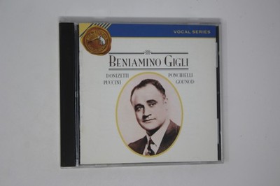 Beniamino Gigli Vocal Series CD Donizetti Puccini Ponchielli Gounod