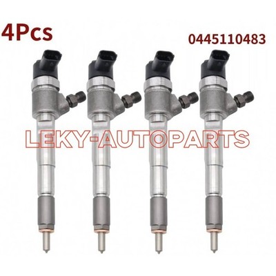 4PCS 0445110483 C00023912 Common Rail Diesel Fuel Injector for SAIC MAXUS V80