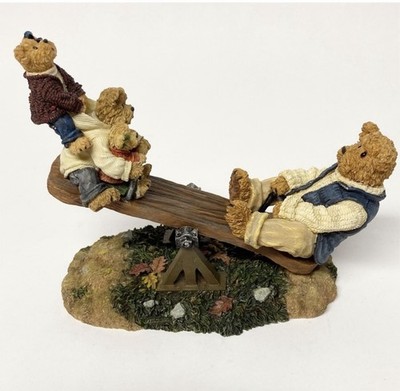 VTG Boyds Bears Dad with Teeter Totter Worlds Best Dad #228484 Father s Day 2006
