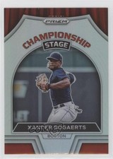 2022 Panini Prizm Championship Stage Silver Prizm Xander Bogaerts #CS-8 0bt4