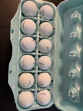 Titleist Pro V1 and Pro V1X Slightly Used Golf Balls White