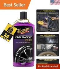 16 Oz Tire Shine Gel By Meguiars - Endurance Through Rain And Wash
