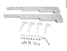 Aluminum Wire Loom Set Polished Billet Ball Milled For Sbc Bbc Sbf V8 Aluminum Wire Loom Set Polished Billet Ball Milled For Sbc Bbc Sbf V8