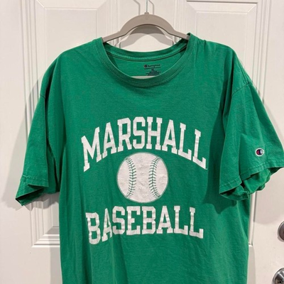 #ad Champion Men#x27;s Green T shirt $10.00