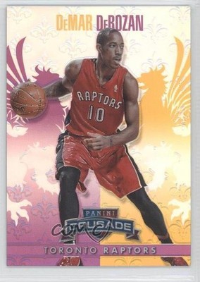2013-14 Panini Crusade Crusade Purple 27/49 DeMar DeRozan #164 hs9