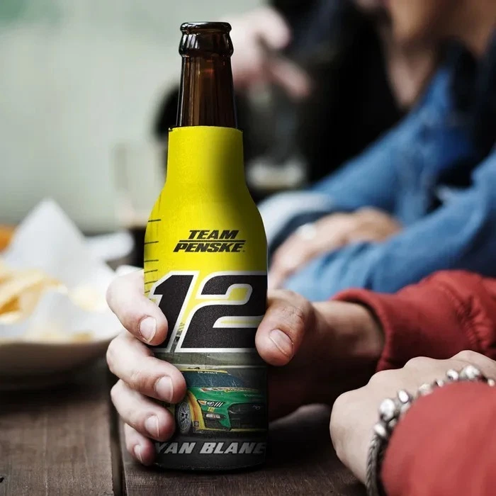 Ryan Blaney Team Penske Menard's 12oz Bottle Cooler - Image 2 of 2
