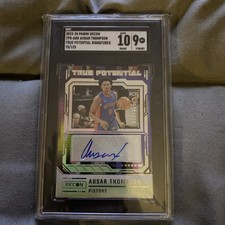 2023-24 Panini Recon - True Potential Signatures Ausar Thompson Sgc Auto 10 /125