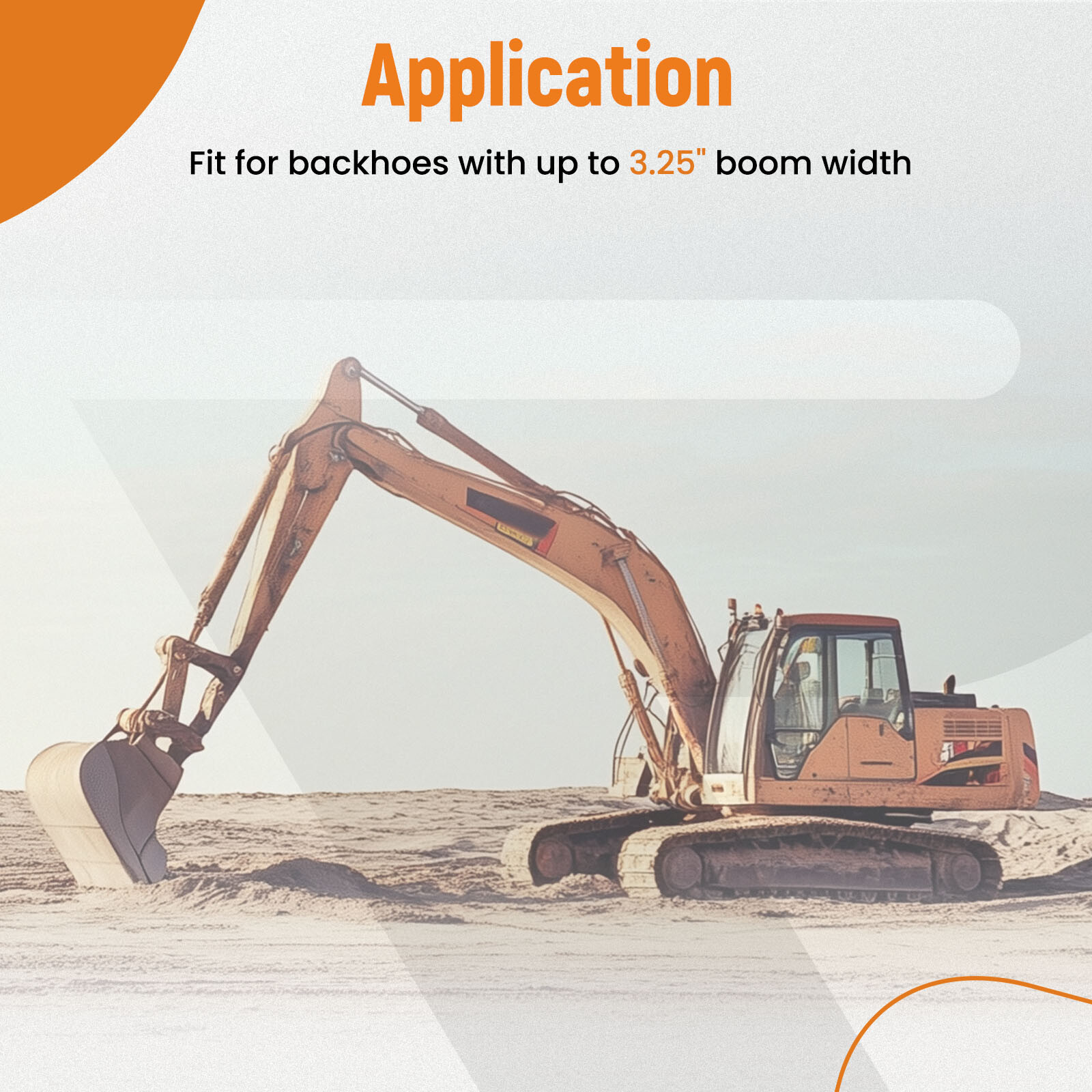 Thumb Backhoe and Fronthoe Excavator For Kubota Deere For Case Farmall DX25E