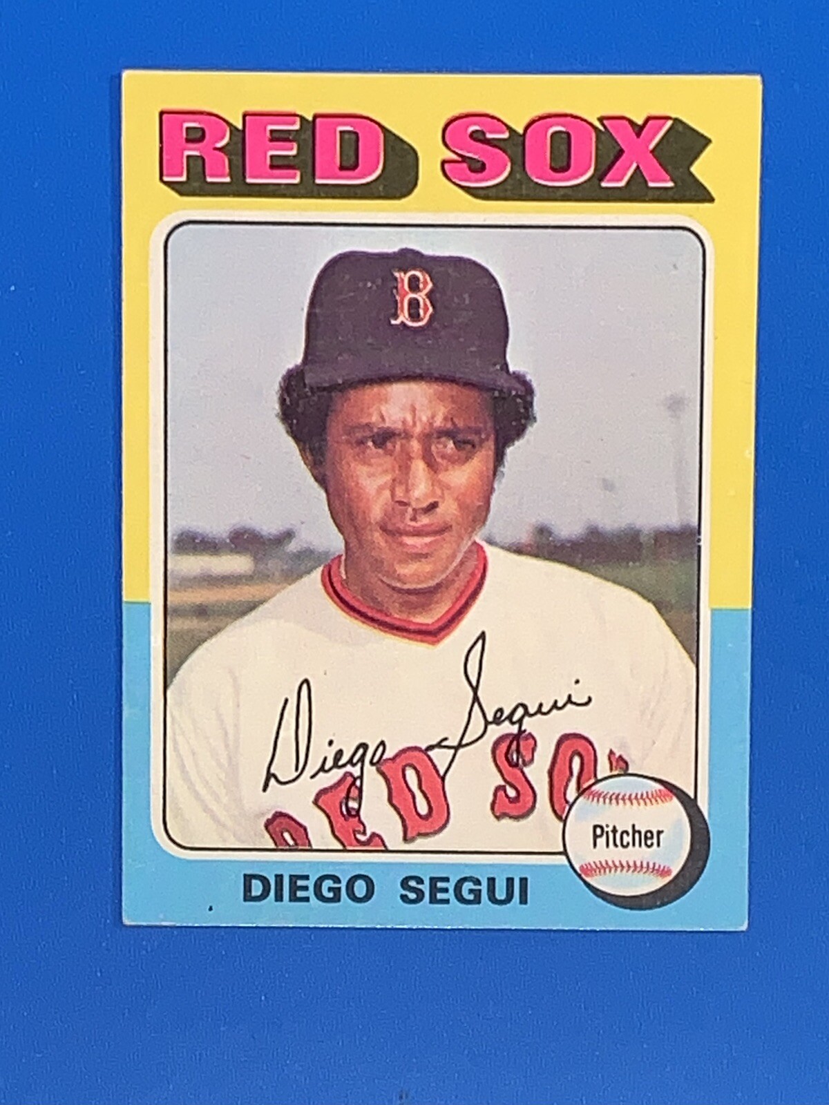 1975 Topps Diego Segui Baseball Card #232 Boston Red Sox Set Break | eBay