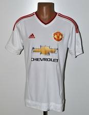 MANCHESTER UNITED 2015/2016 AWAY FOOTBALL SHIRT ADIDAS SIZE M ADULT