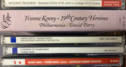 Bulk lot of Classical CDs (YVONNE KENNY Vocal) As Pictured F57