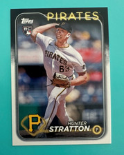 2024 Topps Update Baseball #348 Hunter Stratton RC Rookie - Pirates