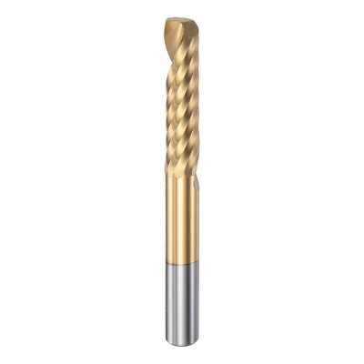 Schaftfräser CNC Fräser 6 mm Durchmesser 28 mm Schneiden 60 mm Länge titanbeschichtet Hi