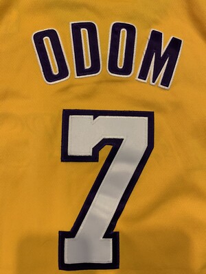 Adidas Lamar Odom Los Angeles Lakers NBA stitched Jersey