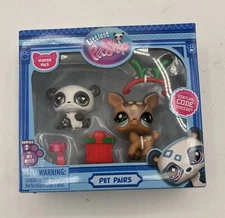 Littlest Pet Shop Winter Pals Pet Pair Series 2 G7 #1 and #117