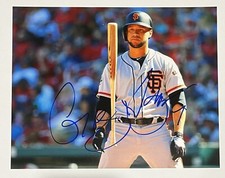Gregor Blanco Signed Autographed 8x10 Photo SF Giants