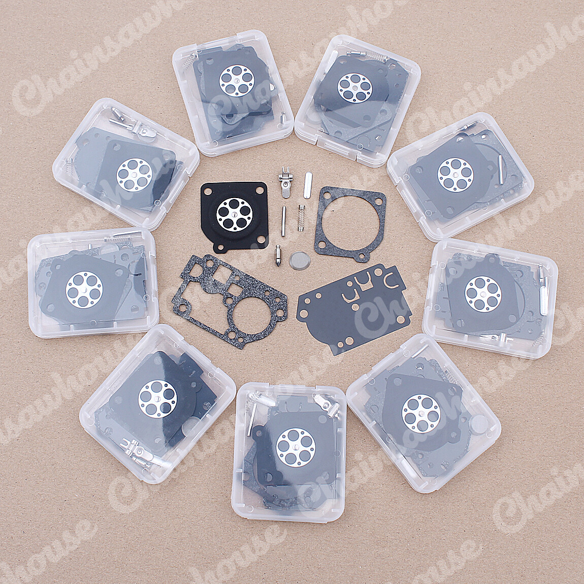 Carburetor Repair Kits Fit ZAMA RB156 C1UW43 Poulan BVM210VS