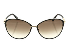 TOM FORD Woman's Penelope Metal Butterfly 59mm Brown Sunglasses R3013