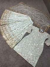 PRESENTING LATEST WEDDING WEAR FAUX GEORGETTE TOP PALAZZO WITH DUPATTA FOR WOMEN