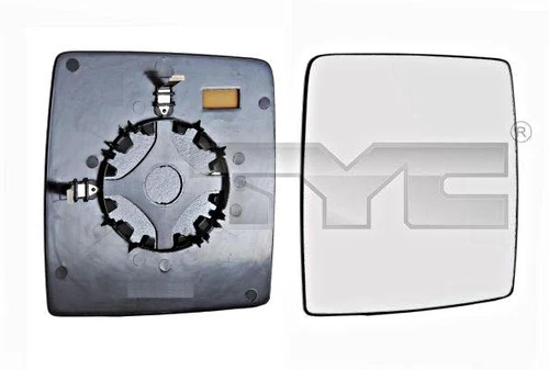 TYC Side Mirror Glass Convex LEFT Fits OPEL Combo Body / Wagon MPV 2001-