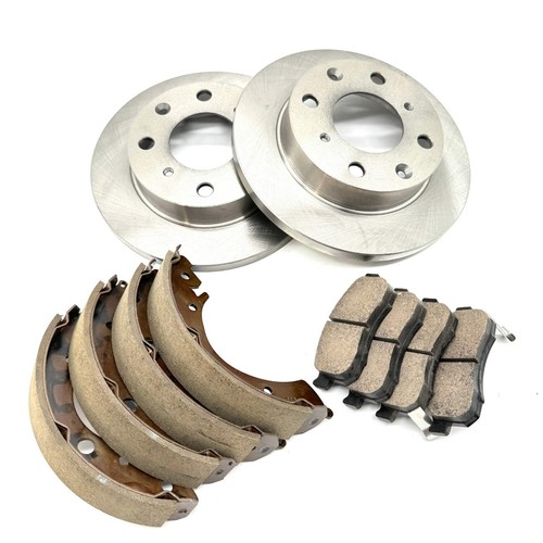 Brake Package - 3 Piece - Front Brake Pads, Front Brake Rotors, Rear ...