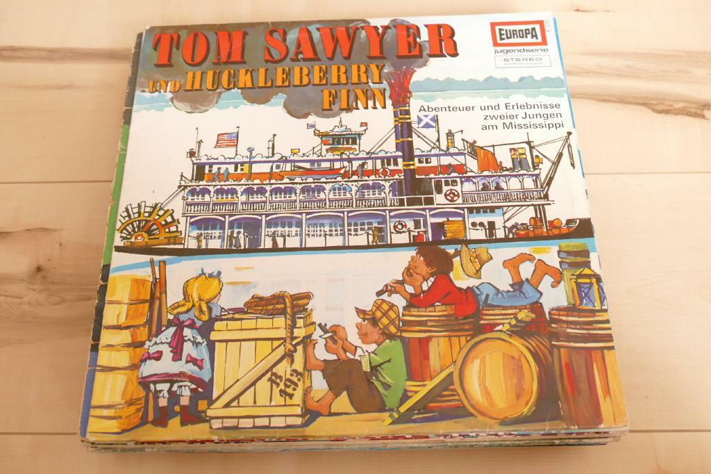 Europa - Tom Sawyer Huckleberry Finn Episode 1 - Adventure Radio Play Album Vinyl LP