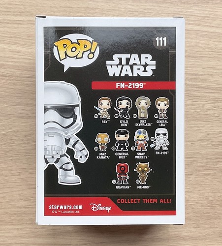 Funko Pop Star Wars FN-2199 #111 + Free Protector - Bild 3 von 6