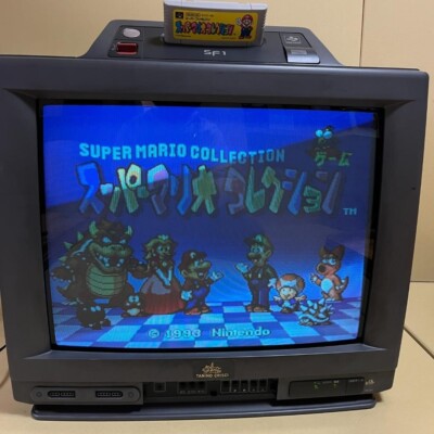 スーパーファミコン内蔵テレビ　シャープ製　21型　SHARP 21G-SF1 SHARP 21G-SF1 21型 スーパーファミコン内蔵テレビ テレビ