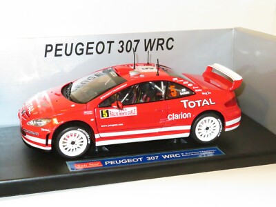 Voiture 1/18 Peugeot 307 WRC Rallye Monte Carlo 2004 Gronholm