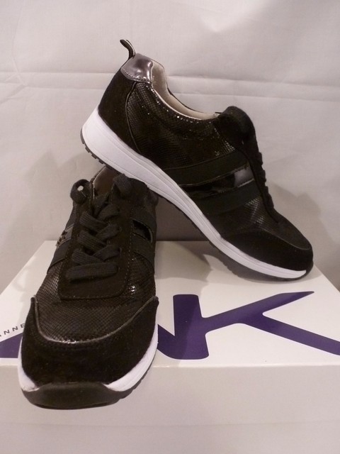 anne klein black and white shoes