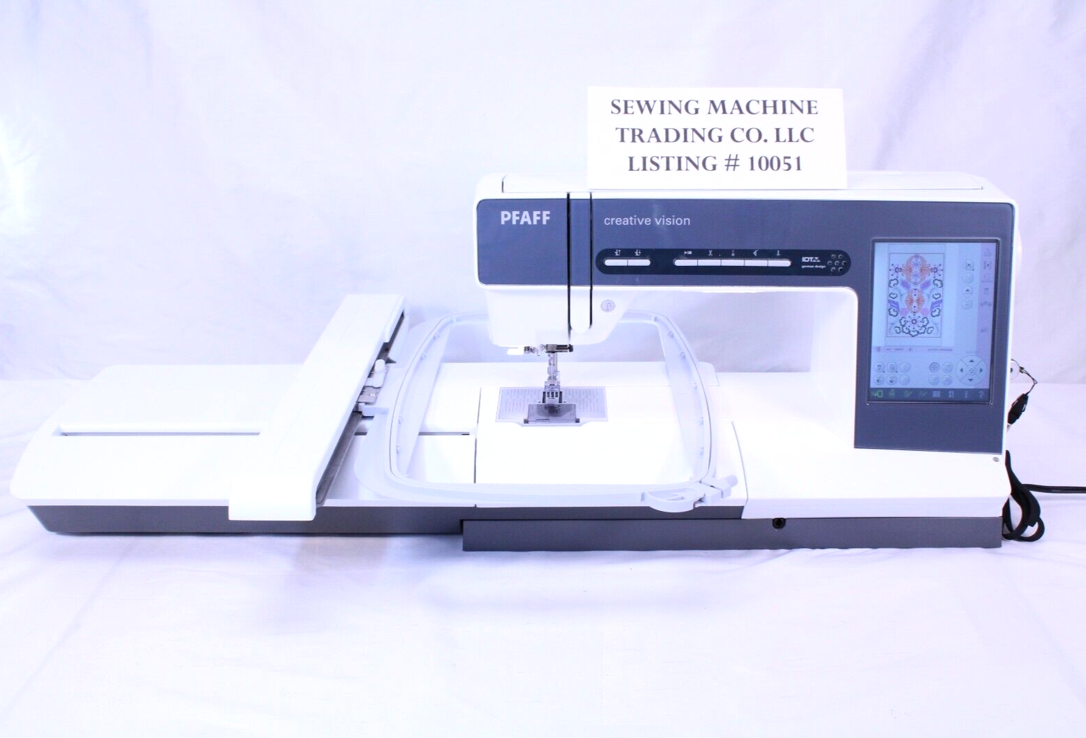 MINT PFAFF CREATIVE VISION SEWING & EMBROIDERY MACHINE SWEDEN MADE 5.5 UPGRADE eBay