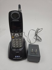 Panasonic KX-TGA542M 5.8Ghz Cordless Phone Handset w/ Base PQGT17374ZA Extension